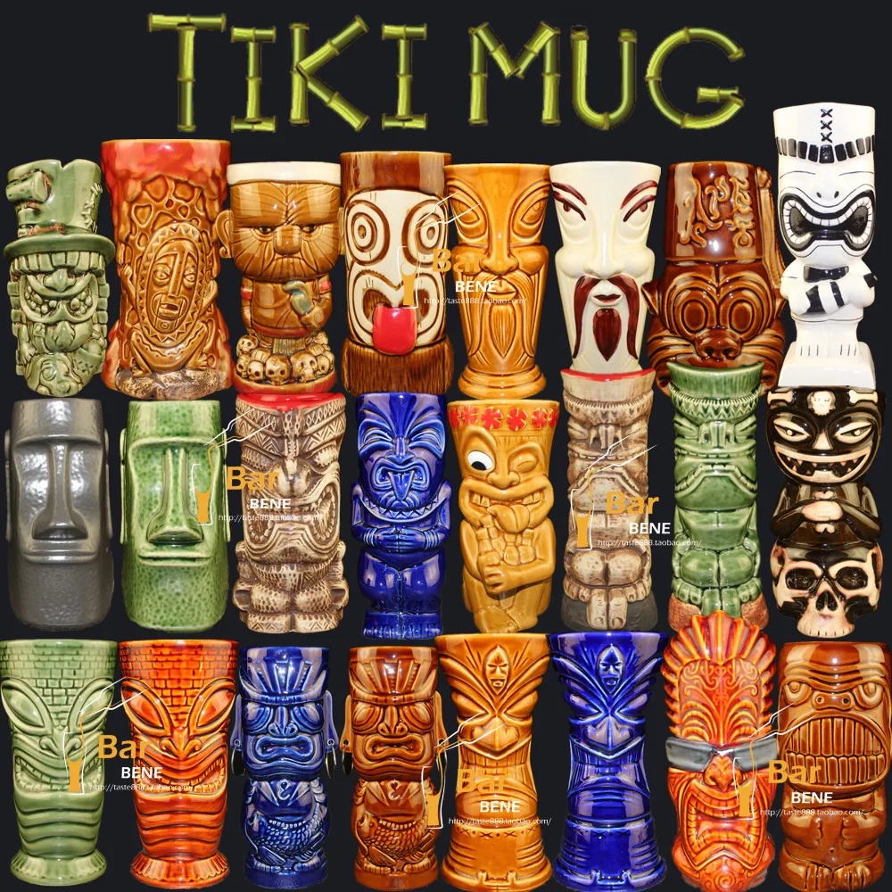 Кружки для чая и кофе керамическая кружка tiki молока Декор дома гавайский
