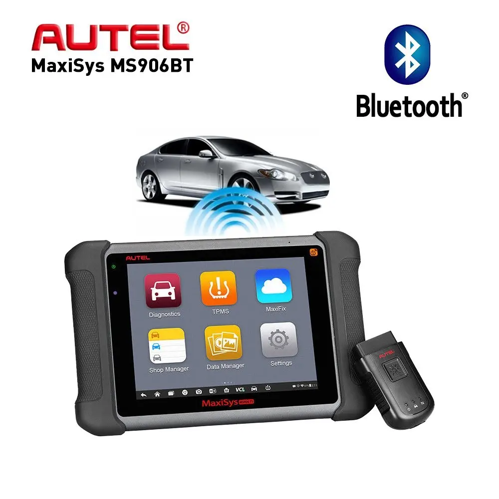 Aute OBD2 сканер диагностический инструмент Maxisys MS906BT/DS808K ключевой программист Автомобильный сканер лучше запускать x431