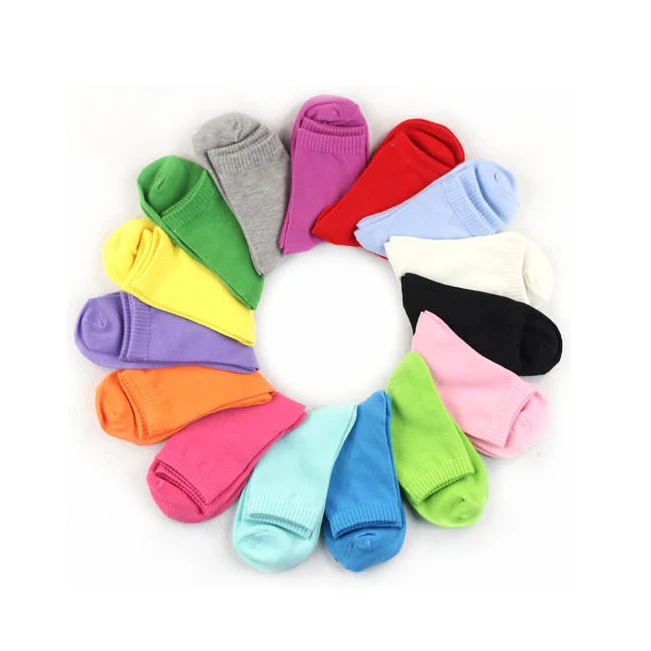 Hot Fashion Cute Short Socks Women Harajuku Candy Colors Cotton Hipster Skatebord Ankle Funny Female Meias | Женская одежда