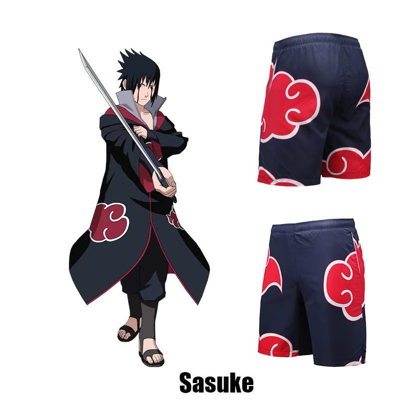 Dragon Ball NARUTO Quick Dry Swimming Shorts For Men Anime Swimwear Man Summer Bathing Beach Wear Surf Boxer Brie Swim Trunks