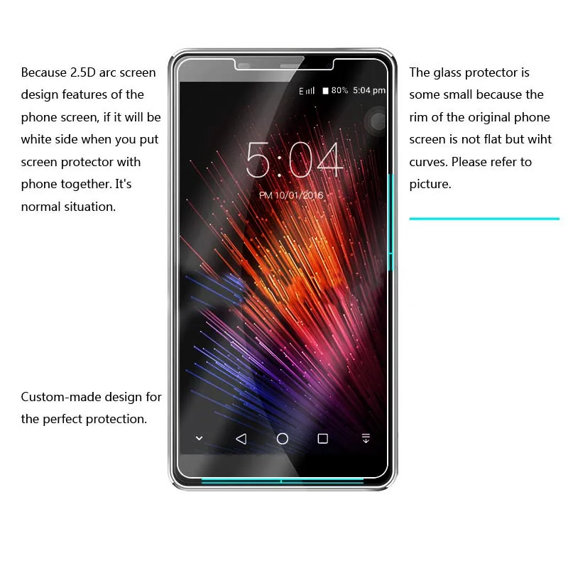 GerTong прозрачное закаленное стекло для LEAGOO M8 Pro M5 Plus защитная пленка защита экрана
