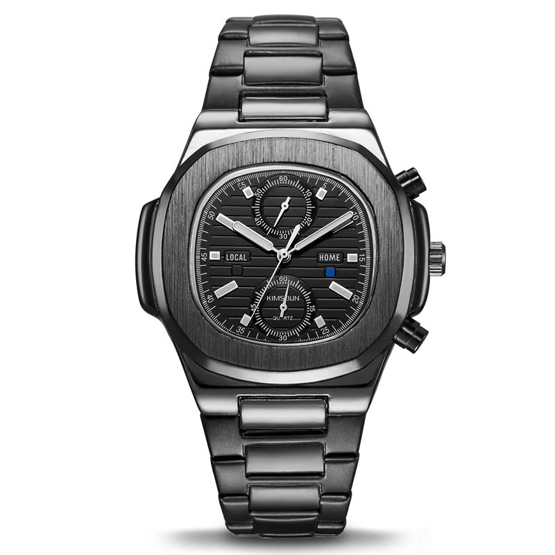 2019 Relogio Masculino мужские часы Топ бренд класса люкс Бизнес Кварцевые большой