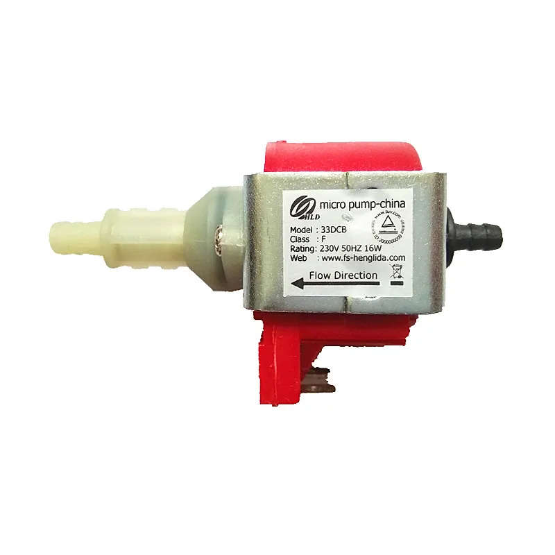 33DCB кофемашина паровой соленоидный насос напряжение 230 V 50Hz мощность 16W|solenoid pump|pump