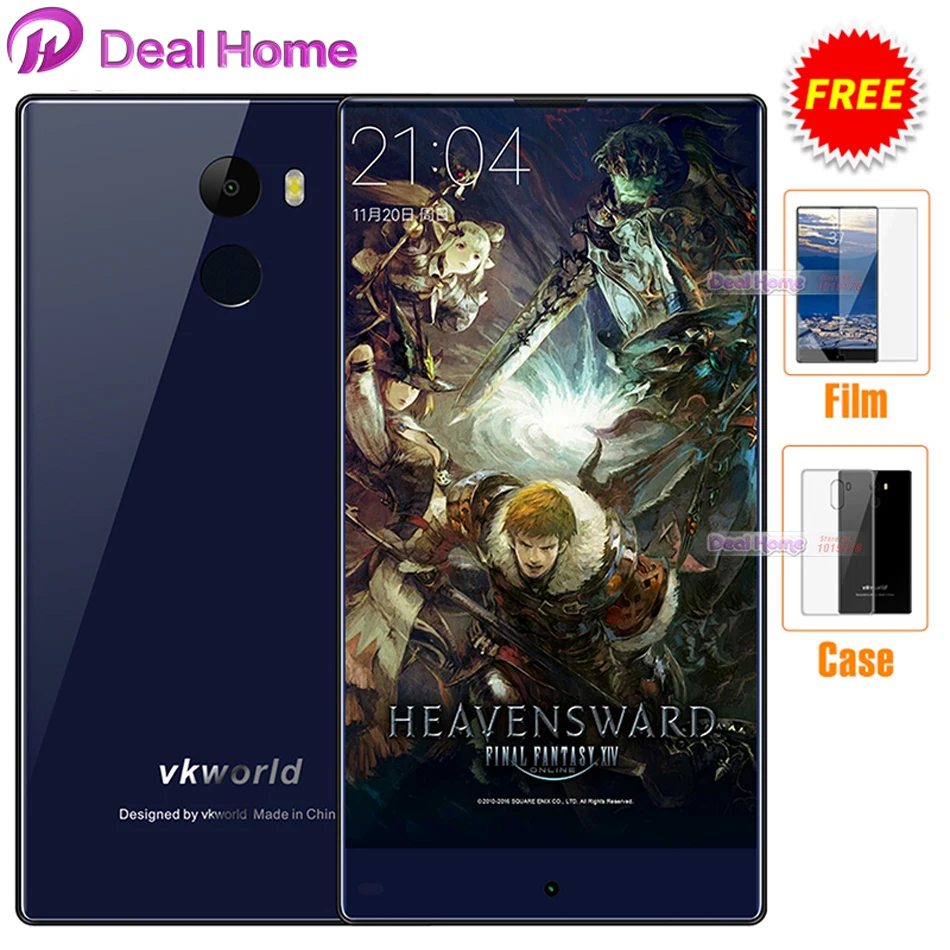 В наличии! vkworld микс 5.5 &quotободок менее полный экран Android 7.0 MT6737 4 ядра 2 ГБ