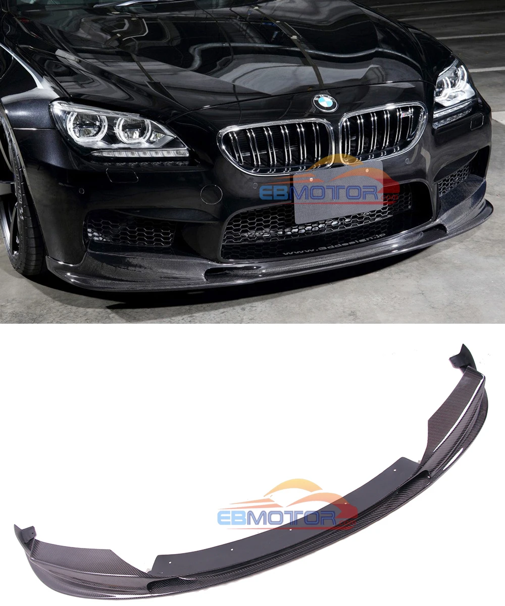 Передний спойлер из настоящего углеродного волокна для BMW F06 F12 F13 M6 2013UP B436|spoiler for