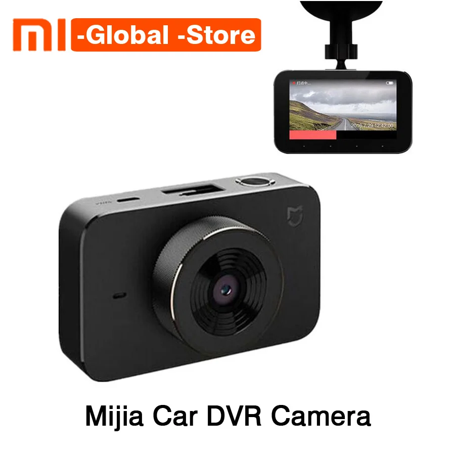 Оригинальный Автомобильный видеорегистратор Xiaomi Mijia Smart DVR Carcorder F1.8 1080P 160 градусов