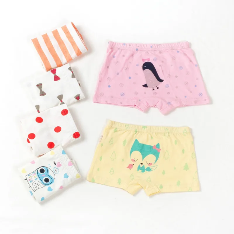 Детские Обувь для девочек Трусики женщин детей 2 шт. Нижнее Бельё хлопок