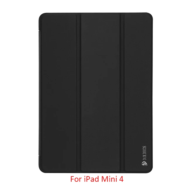 For iPad Mini 4 DUX DUCIS из искусственной кожи чехол для iPad Mini 5() Флип смарт-чехол для Apple iPad Mini 5 Mini 4 Mini5 7," защитный чехол - Цвет: For iPad Mini 4