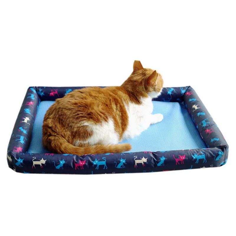 Hoomall S/M/L/XL Открытая Летняя обувь Pet Cat House коврик можно стирать Оксфорд Pad мягкая