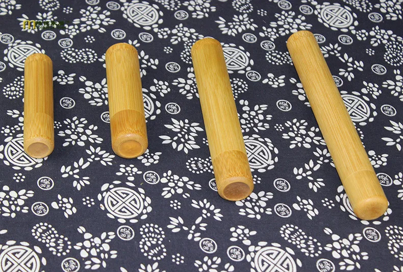 Коробка для хранения чая из натурального бамбука 1 шт. портативная коробка