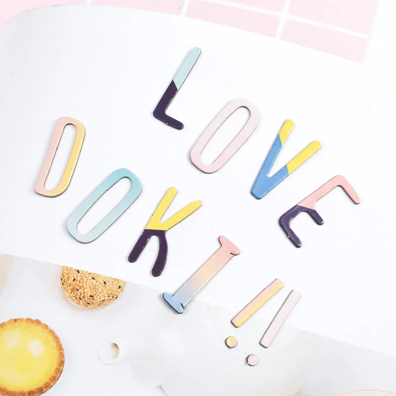 Lovedoki mid summer ручная работа стикер украшения для ежедневника наклейка Алфавит s