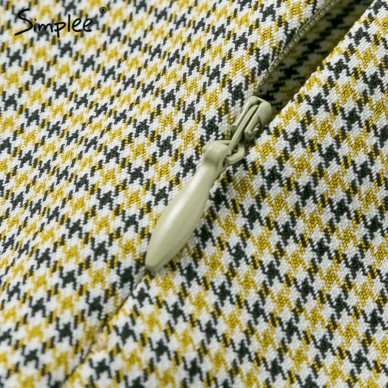 Simplee классический брюк женские с рюшами и высокой талией на молнии гарем капри