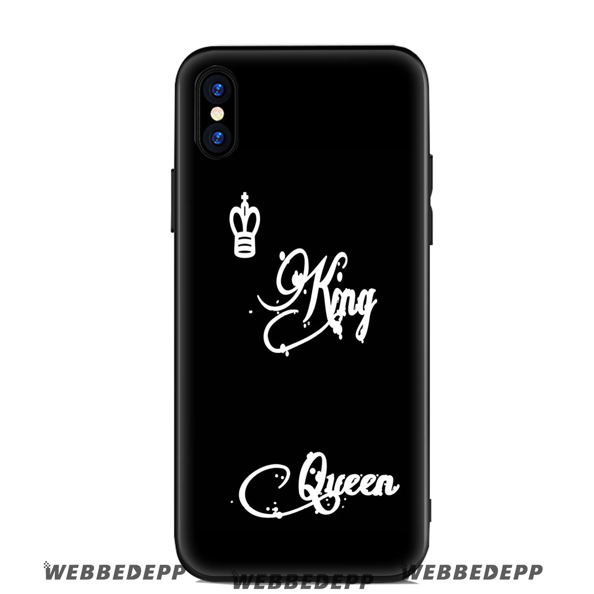 Мягкий силиконовый чехол WEBBEDEPP Queen Bands для Apple iPhone 11 Pro Xr Xs Max X или 10 8 7 6 6S Plus 5 5S SE TPU |