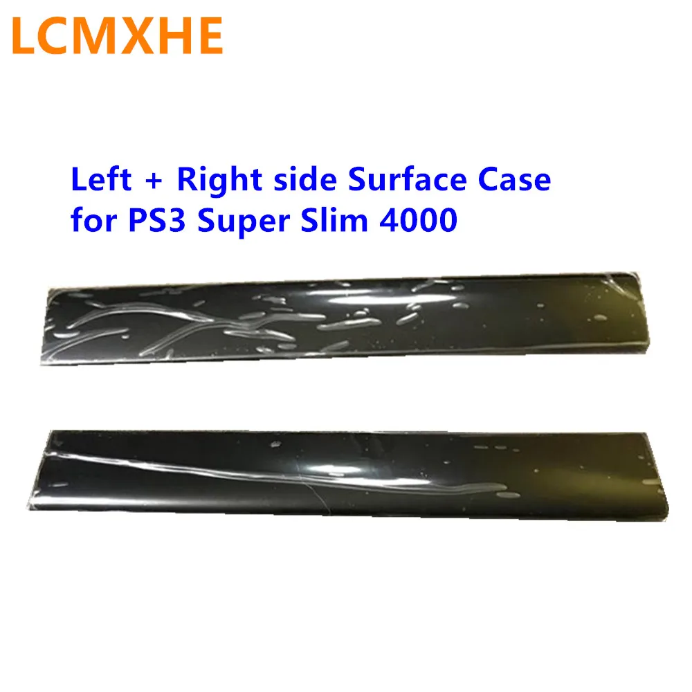 Left right surface Жесткий диск нижний HDD Отсек крышка Левая Правая Лицевая панель поверхность панель чехол оболочка дверь для PS3 супер тонкий 4000 4012 корпус консоли - Цвет: Left right surface