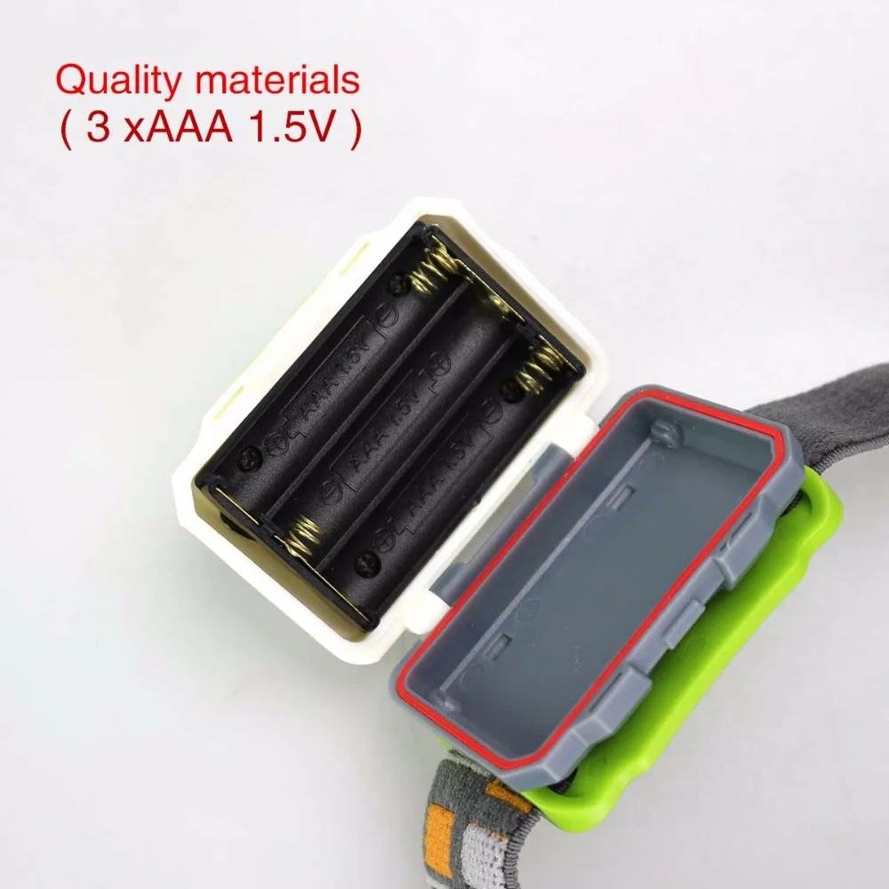 Светодиодный налобный фонарь с 4 режимами светодиодный светильник-вспышка