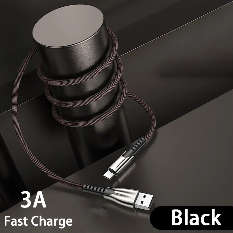 Usb кабель для iPhone кабель X Xr Xs Max 7 6 8 Plus 5s ipad Быстрая зарядка кабель IOS мобильное зарядное устройство для usb-кабель для iPhone шнур данных - Цвет: Black