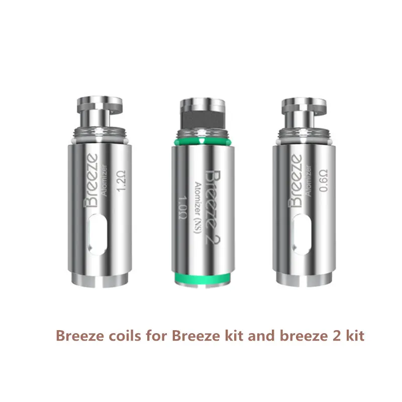 Оригинал 5pcs-pack Aspire Breeze катушки для приборов бренда &quotAspire&quot комплект breeze 2