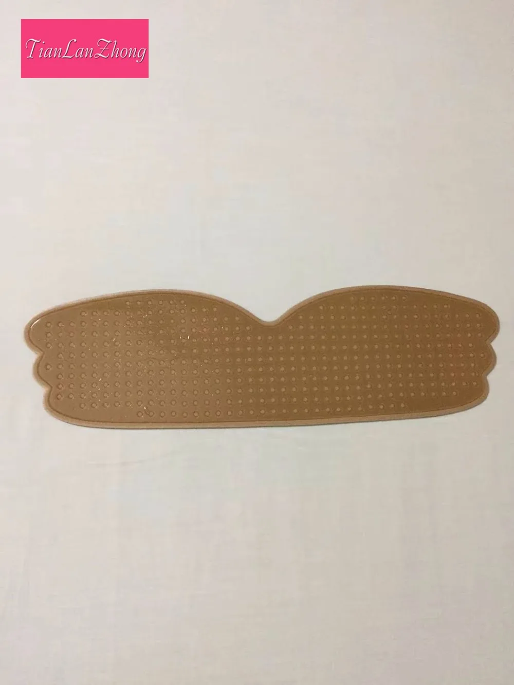 100 pcs Newest Sexy Woman Push Up Self-Adhesive Silicone Bust Front Closure One Piece Seamless Strapless Invisible One-piece Bra