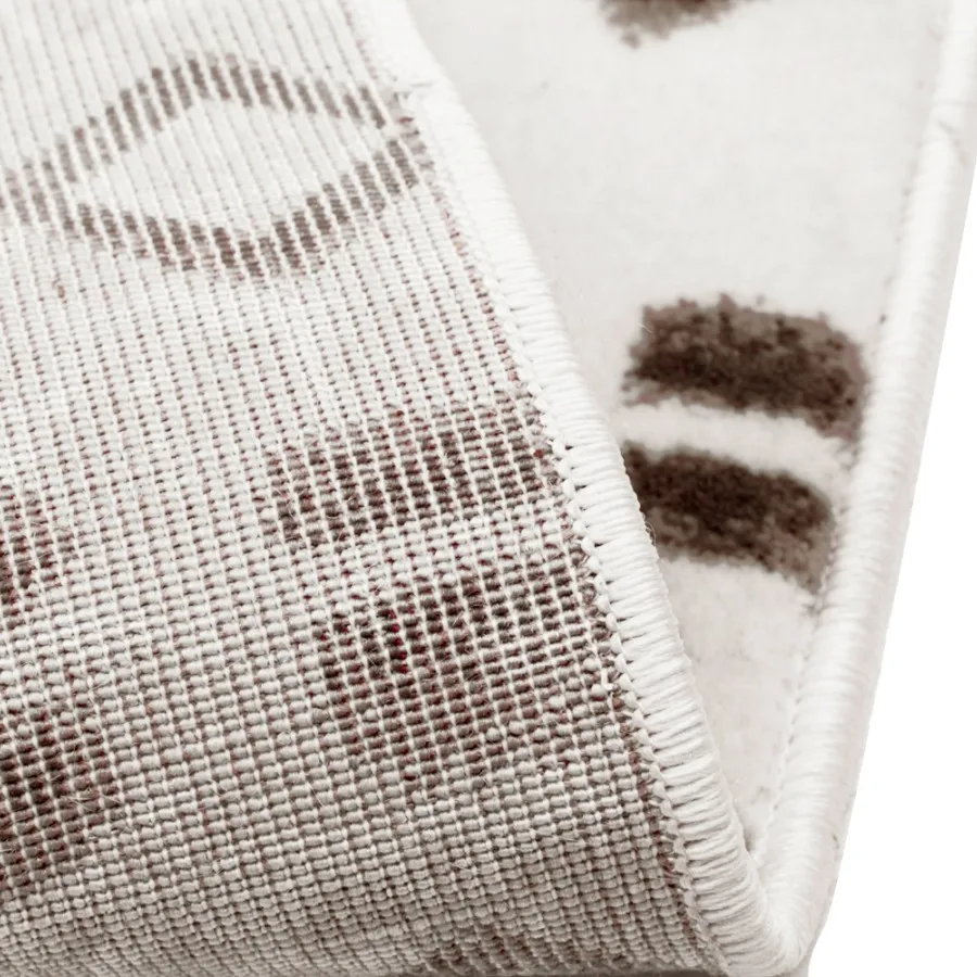 Скандинавский черно-белый ковер для гостиной прихожей геометрический индийский