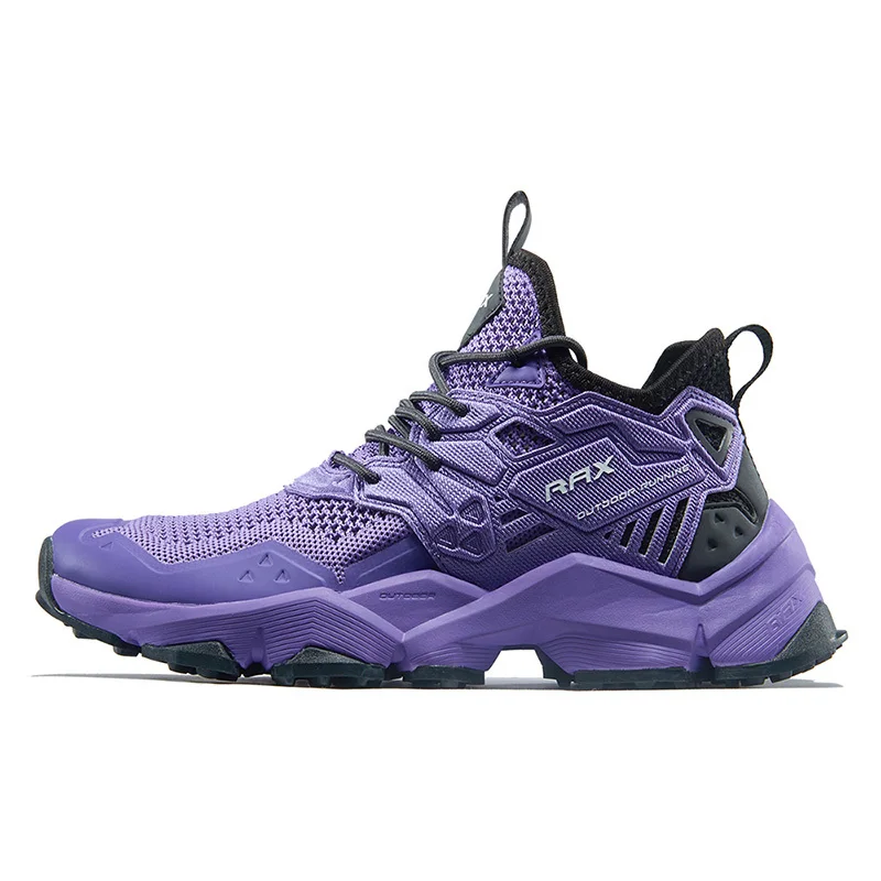 black grape color Rax, Весенняя Новинка, стильный светильник, обувь для пешего туризма, женские уличные спортивные кроссовки для женщин, обувь для треккинга, дышащая обувь для путешествий - Цвет: black grape color