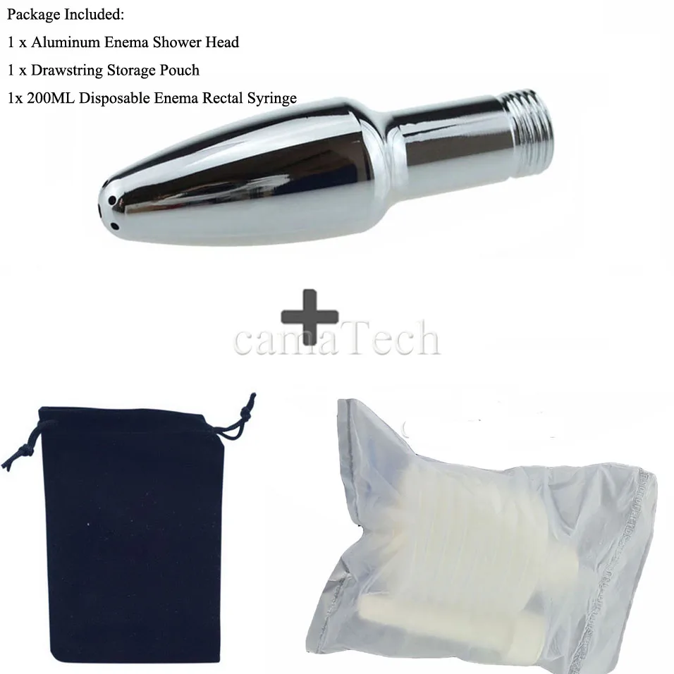 Алюминиевая насадка для душа camaTech Металлическая Насадка На ректальную краску