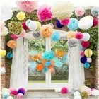 1 шт. Разноцветные бумажные сотовые шары 12 ''30 см, украшения для дней рождения, Детские Рождественские украшения для дома