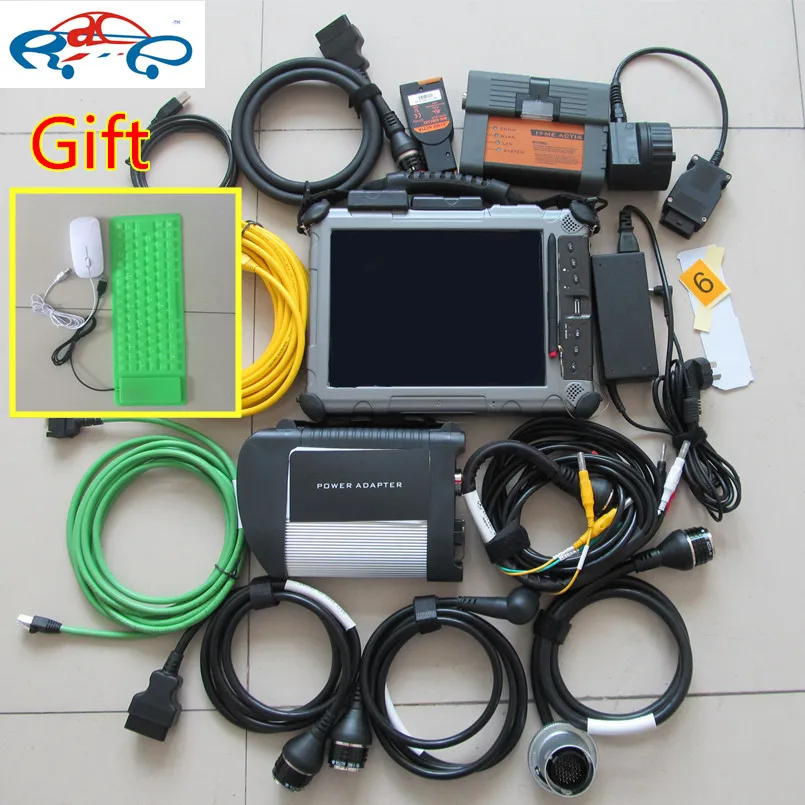 Диагностические инструменты MB Star C4 SD Connect + для BMW ICOM A2 B C SSD Icom A2/MB Software 2019 03 v in IX104