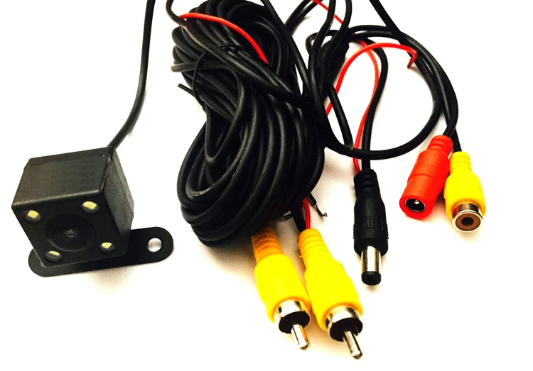 Бесплатная доставка 110 градусов Водонепроницаемая 4 светодиода ночного видения