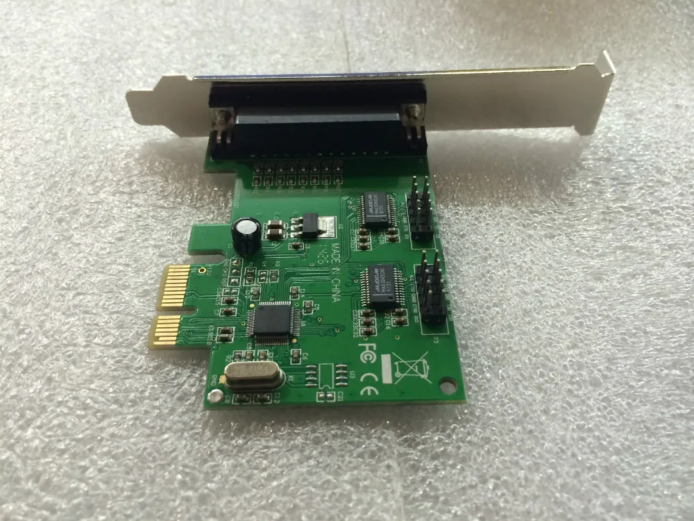 2 Порты и разъёмы RS232 RS-232 serial com DB25 принтер параллельный LPT для pci-e PCI Express Card адаптер
