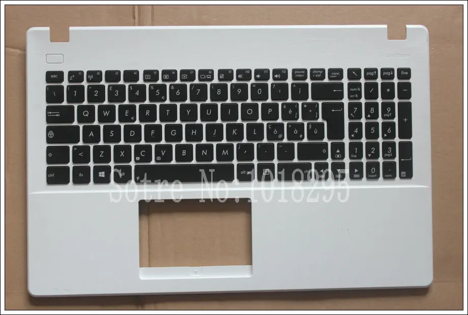 Новая итальянская версия для Asus X551 X551C X551M X551S Клавиатура ноутбука белый корпус |