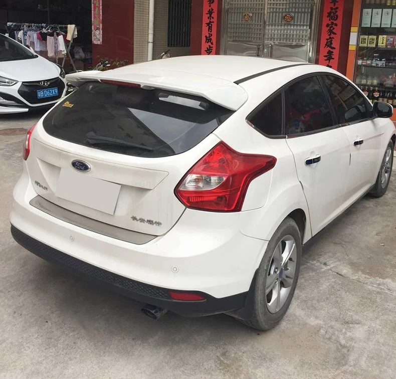 Спойлер для Ford Focus высококачественный спойлер из АБС материала заднего крыла