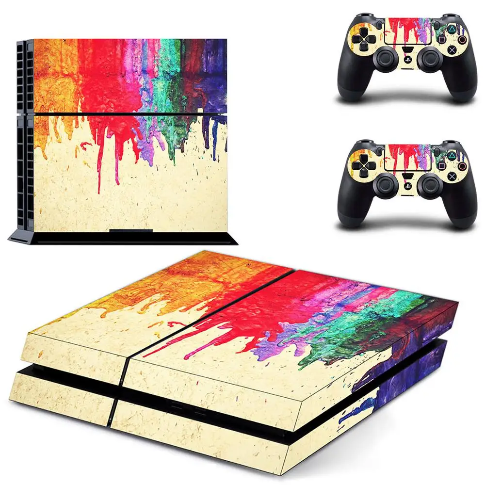 Нестандартная конструкция PS4 кожи Стикеры наклейка для DualShock Игровые приставки 4