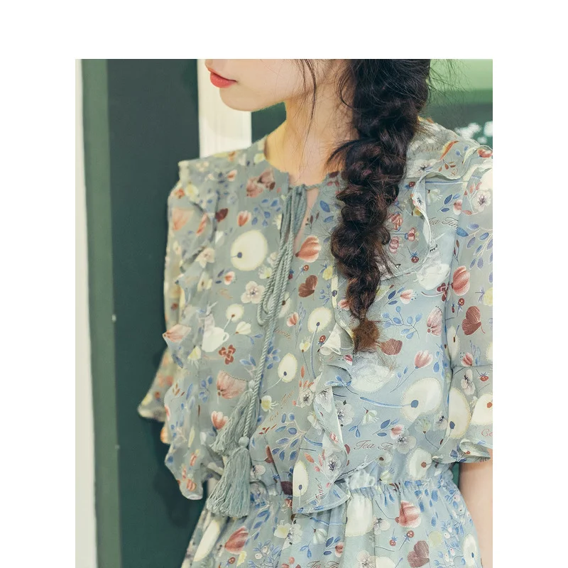 INMAN летнее кружевное женское платье с эластичной резинкой на талии|Женские