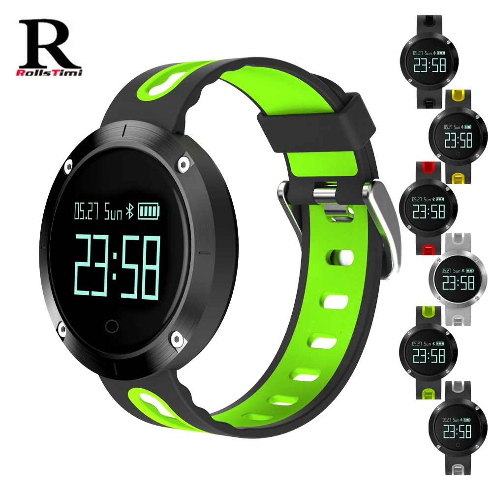 RollsTimi кровяное давление Bluetooth умные часы пульсометр умный браслет с