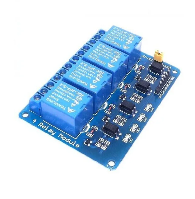 4 Канальный Релейный модуль с оптроном выход для Arduino дистанционное управление