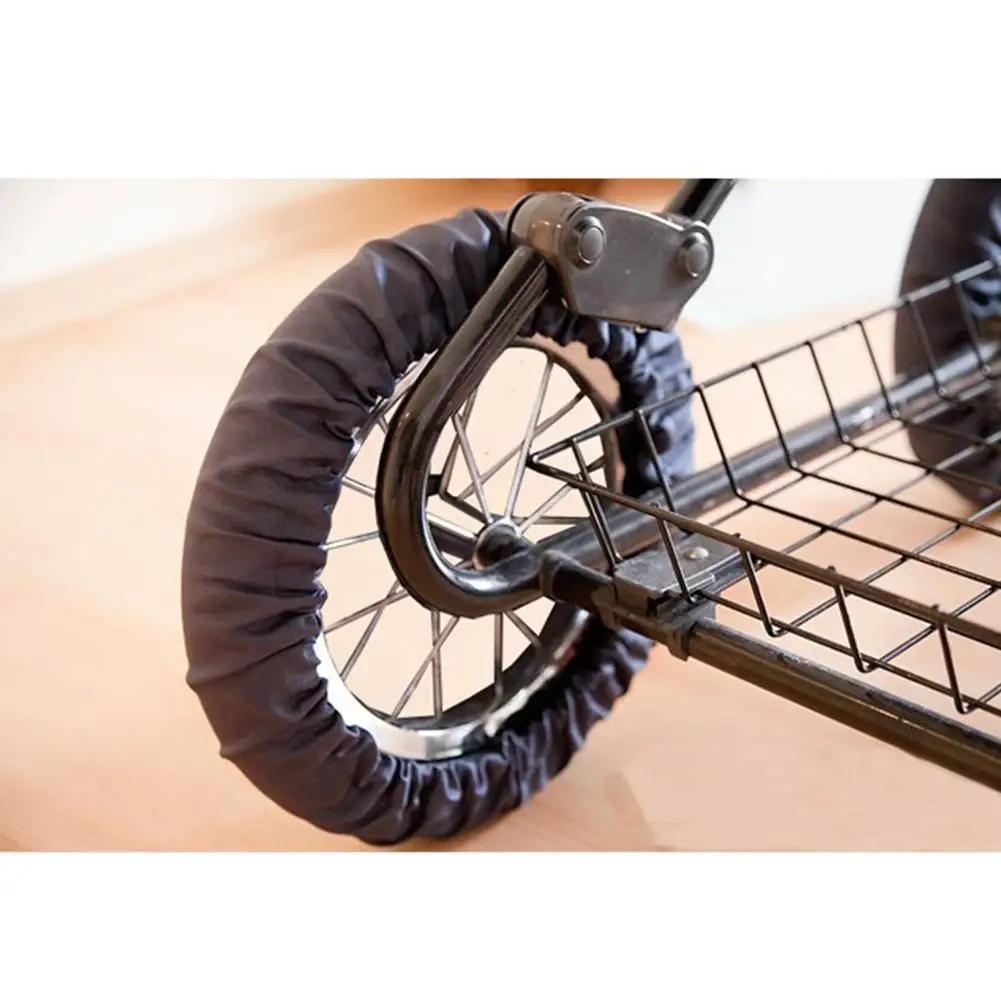 Чехол на детскую коляску пылезащитный чехол для колеса 2 размера защита от грязи