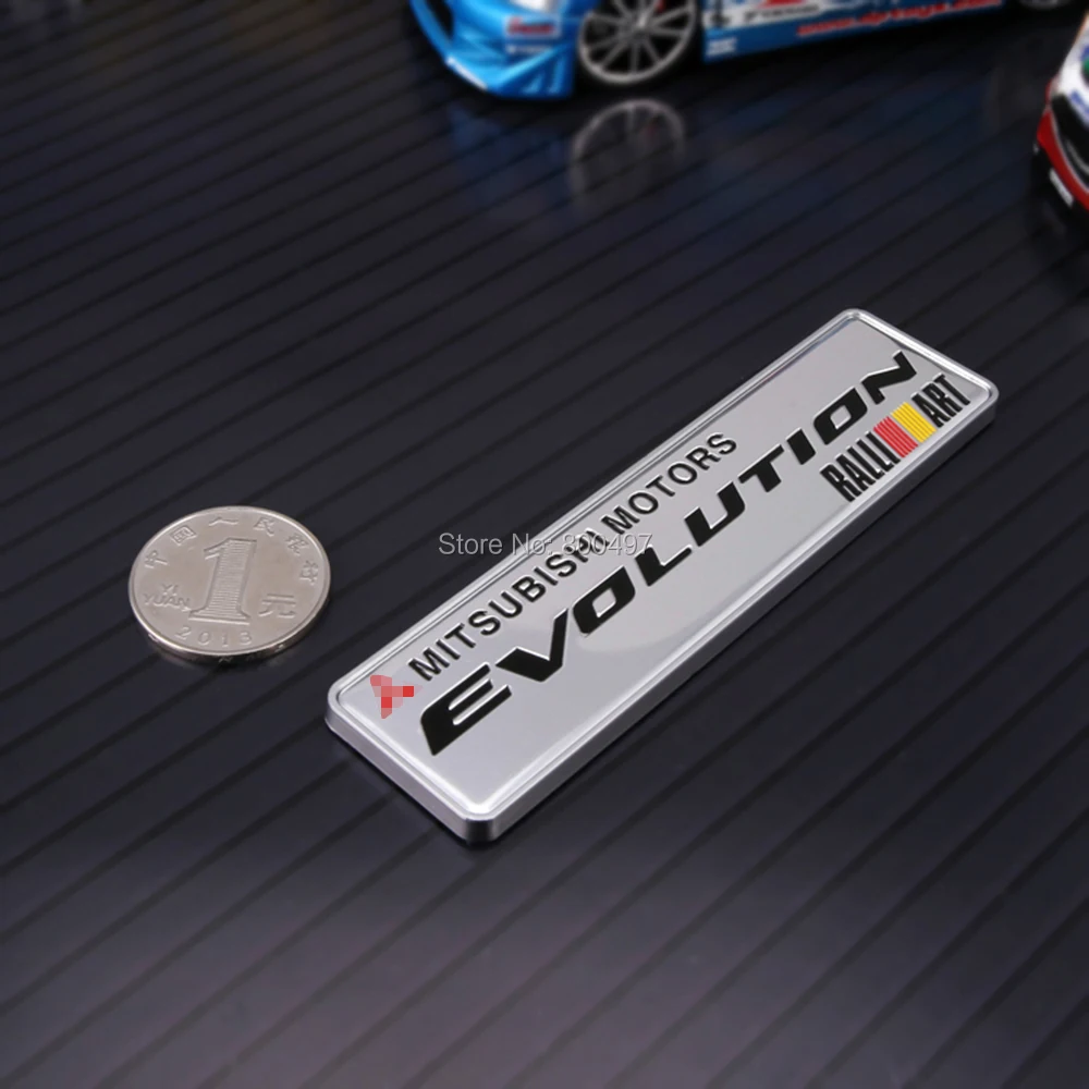 Новейшая 3D Эмблема для Багажника Автомобиля Ralliart Evolution для Mitsubishi Motors клейкая наклейка для мотокросса с логотипом для стайлинга автомобилей