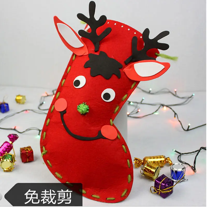 Pudcoco милый Рождественский держатель для конфет подарок на рождественскую елку