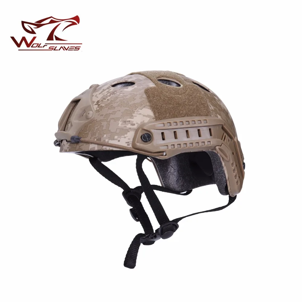 

Быстрый Тактический шлем военный PJ версия страйкбольный шлем Защита головы для пейнтбола Wargame Head Gear аксессуары для охоты