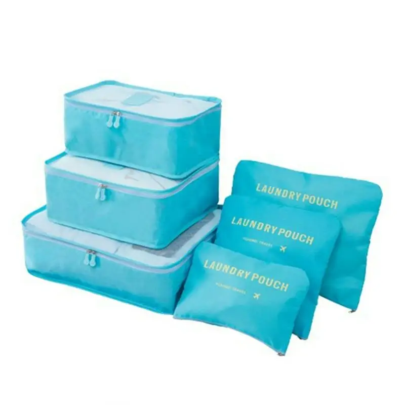 

Корейская версия многофункциональная 6 костюмов сумка для хранения багажа Водонепроницаемая разноцветная дорожная сумка для чемоданов ор...