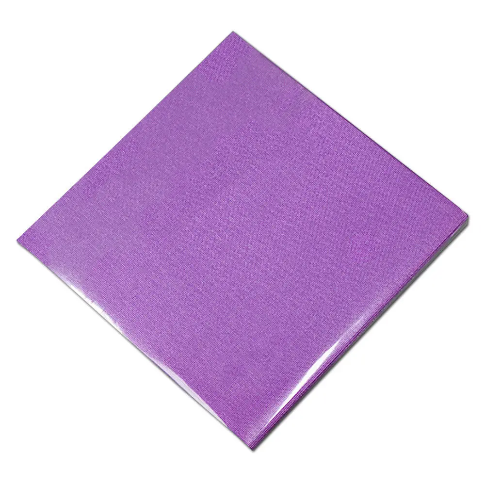 Purple 500 шт./лот 10 цветов шоколадная оберточная Оловянная бумага сделай сам выпечка пищевая упаковка обертка из алюминиевой фольги конфеты подарки украшения бумаги - Цвет: Purple