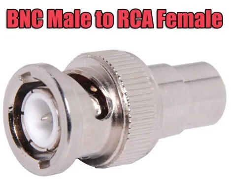 Q9 штекер BNC на RCA AV Female M/F адаптер конвертер для DVR камера видеонаблюдения системы