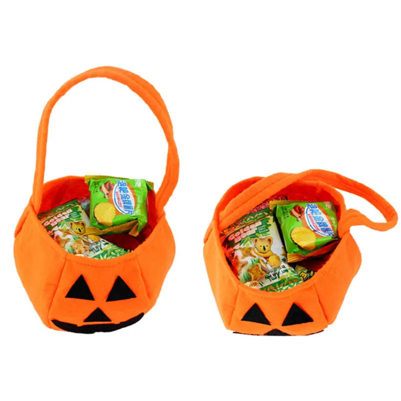 5 шт./лот тыквы мешок Хэллоуин реквизит нетканые сладкие конфеты Сумка
