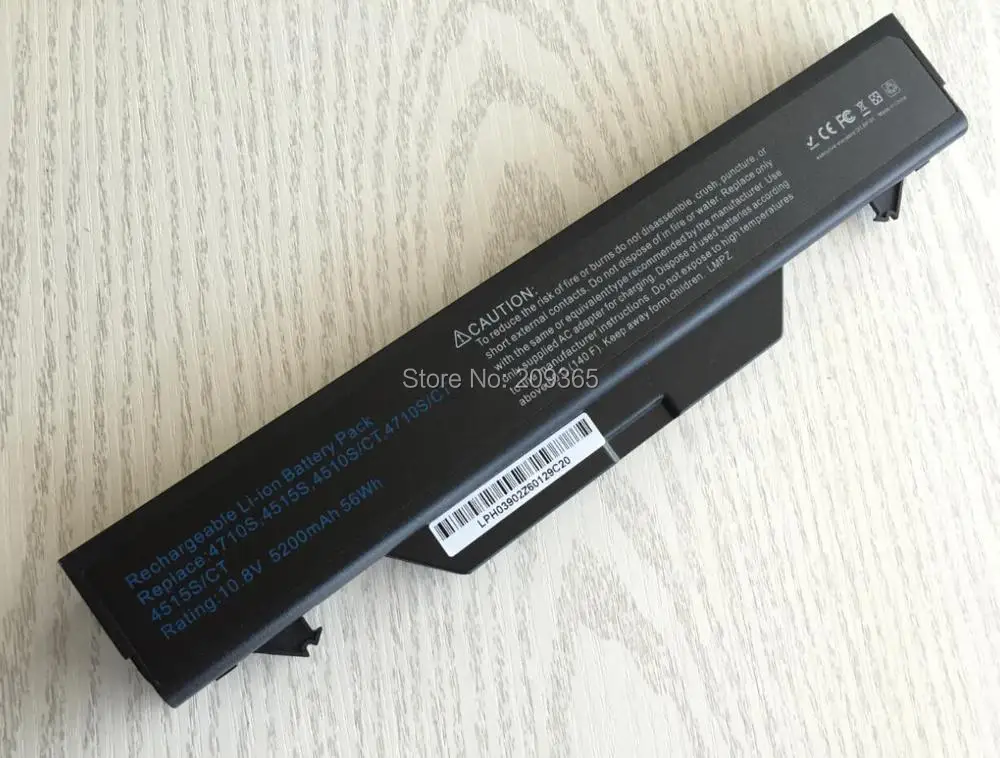 Аккумулятор для ноутбука HP NBP6A156 NBP6A156B1 NBP8A157B1 ProBook 10 8 s 4510s/CT 4510s 4515s/CT 4515s 4710s 4710s/CT