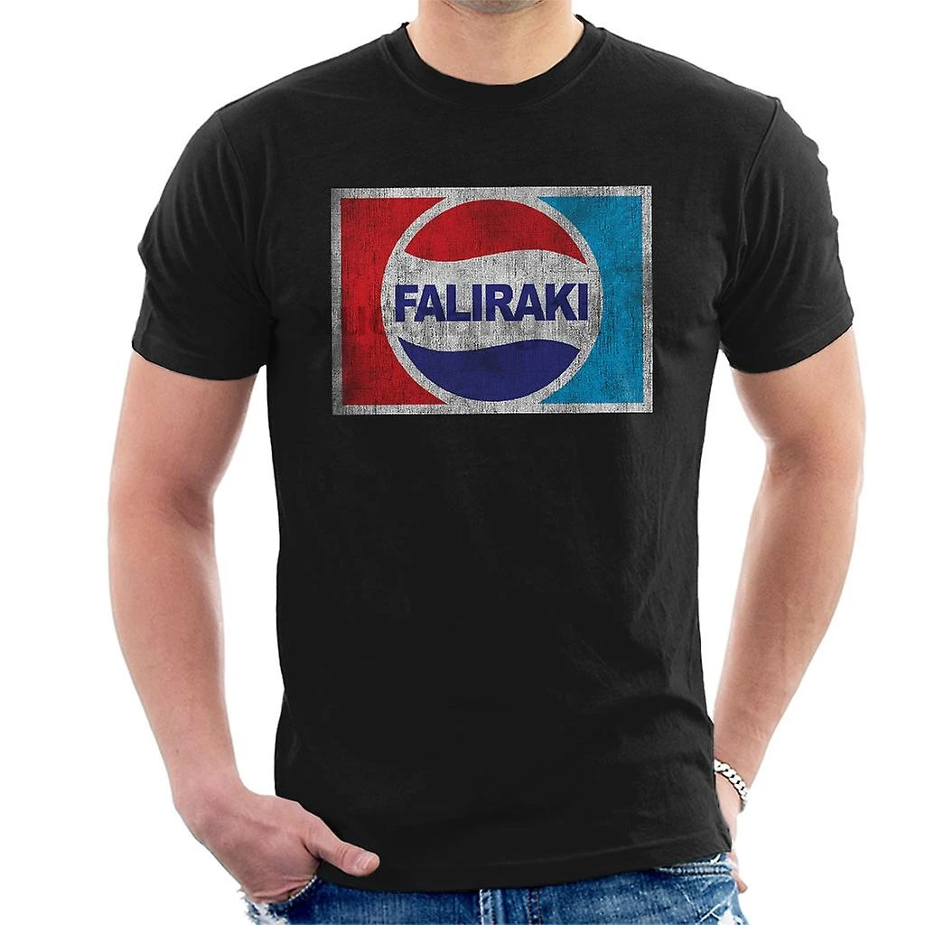 Faliraki Pepsi логотип Для мужчин футболка|Мужские футболки| |