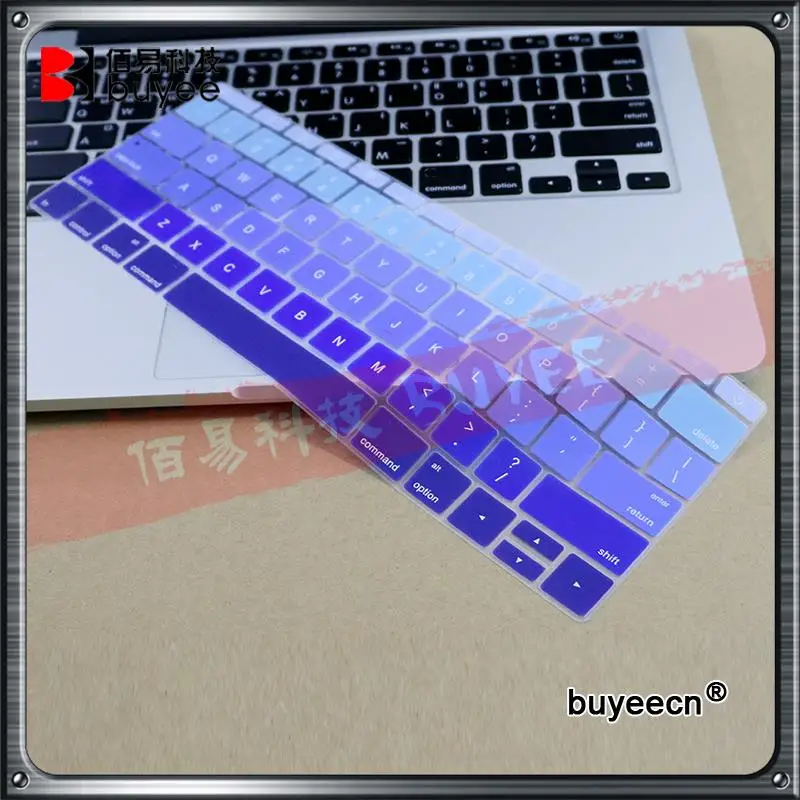 Новый ноутбук US UK EU 12 &quotA1534 силиконовая крышка клавиатуры для Macbook Air дюймов