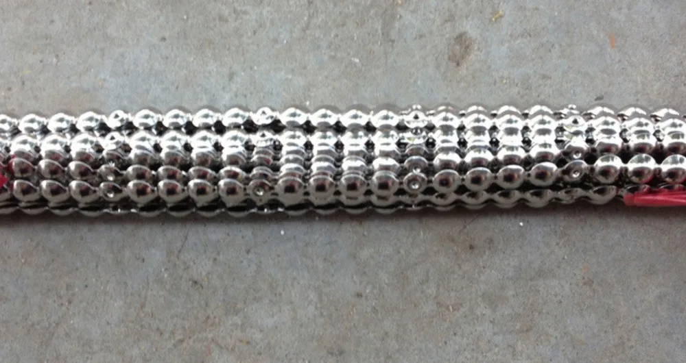 (100 м/лот) 16 мм хромированные шпильки полоски с гвоздями магнитные украшения из