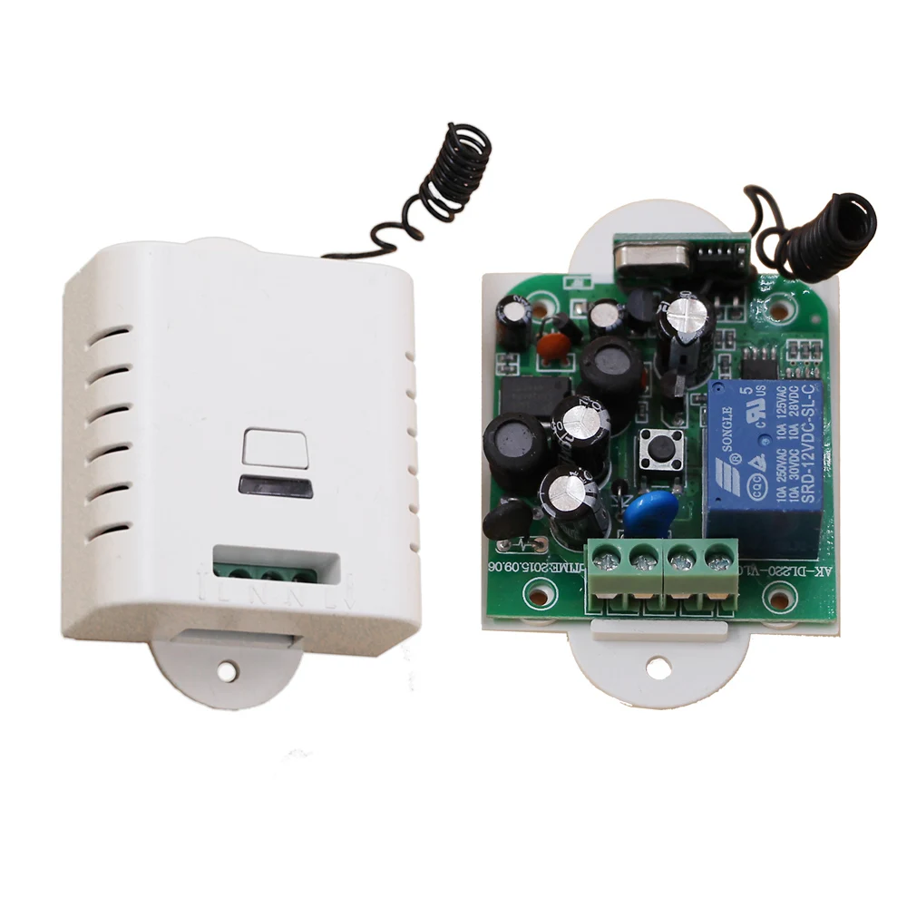 AC85V 110V 220V 250V 1CH Беспроводная система дистанционного управления радио