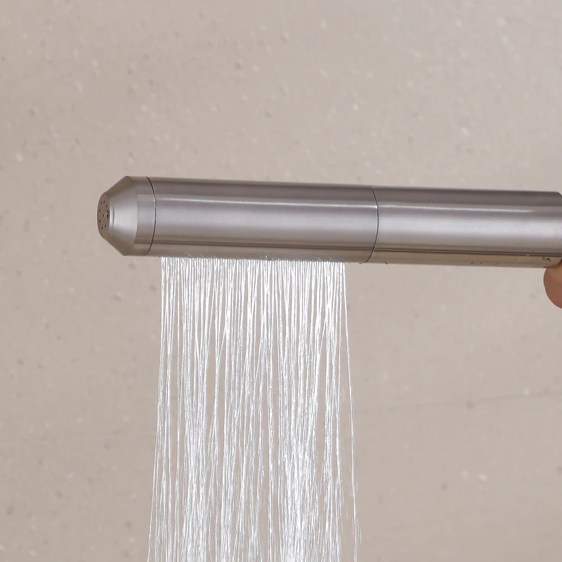 Stainless Steel Bidet Faucet Shower Head Portable Bidet Sprayer Toilet Spray Anal Anus Cleaning Shower Hygienic Shower Head