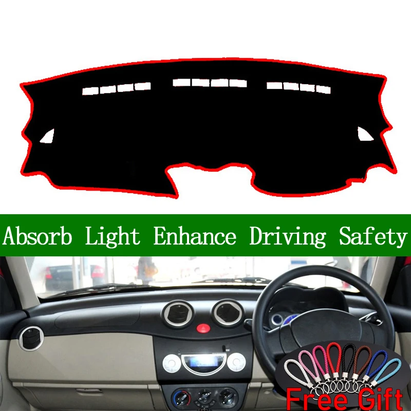 Для lifan 320 2009 2010 2011 2012 крышка приборной панели с правым приводом автомобильные